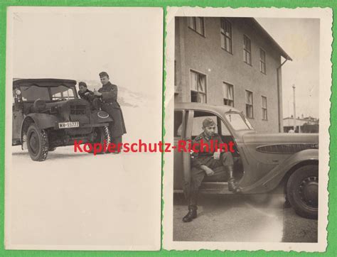 Wehrmacht Kübelwagen PKW Kfz Kraftfahrzeug Postimages