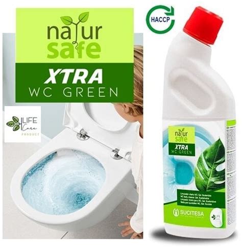 Sucitesa Natursafe Xtra WC Green WC Gelis 1 L Kaina Pigu Lt