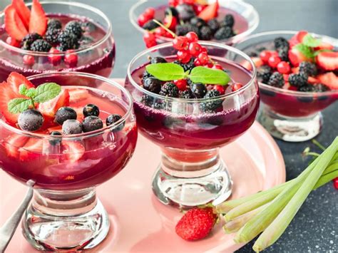 Fruity Lemon Grass And Berry Jelly • Golden Pear Food