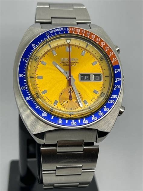 Seiko Pepsi Pogue Yellow Dial Men Catawiki