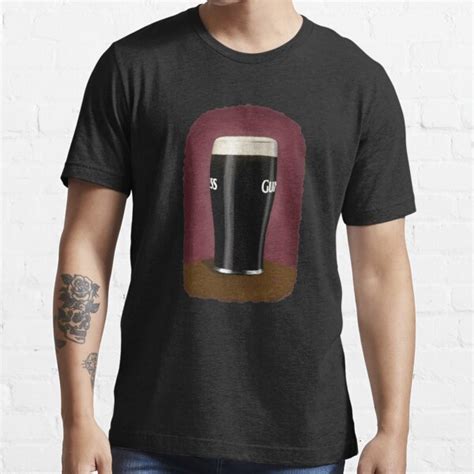 Pint Of Guinness T Shirt For Sale By RulaVam Redbubble Guinness T