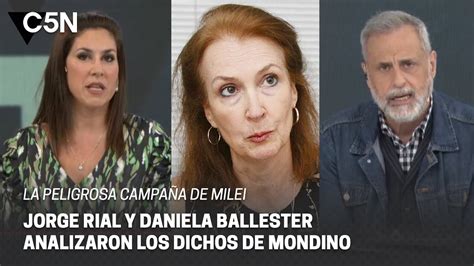 JORGE RIAL y DANIELA BALLESTER analizaron los POLÉMICOS DICHOS de DIANA