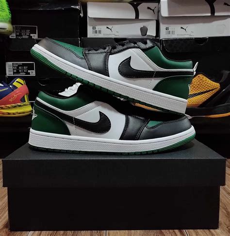 Jordan 1 Low "Green Toe" – Sole Kicks PH