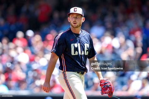 Cleveland Guardians Starting Pitcher Tanner Bibee Leaves The Field