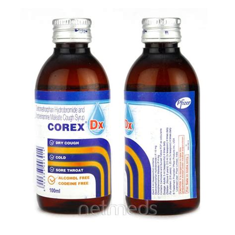 Corex DX Syrup 100ml - Buy Medicines online at Best Price from Netmeds.com