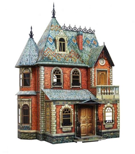 Gothic Victorian Dollhouse Kit Victorian Cottage Doll House Cottage