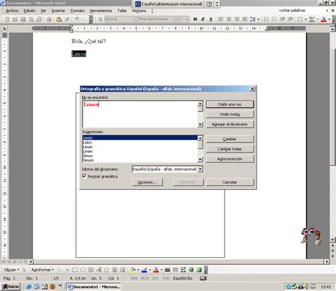 Office Libreoffice Uso Del Corrector Ortografico Solo Utilizarlo