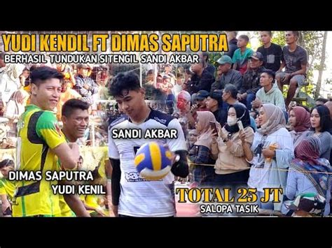 Yudi Kendil Duet Dimas Saputra Berhasil Tundukan Sitengil Sandi Akbar