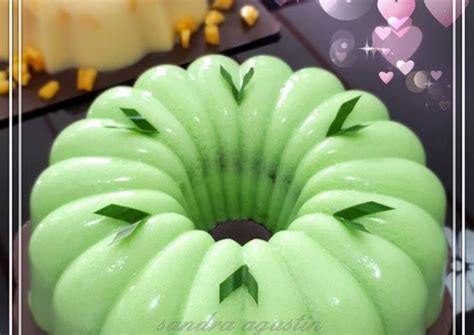 Resep Puding Pandan Kelapa Muda Oleh Sandra Agustin Cookpad