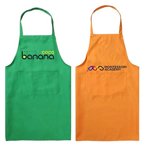 Wholesale Custom Blank Aprons Advertising Aprons With Logo Printing