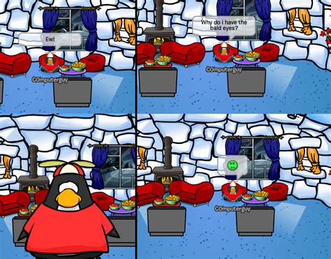 Club Penguin Memes Ugly Face Episode 15 Club Penguin Mountains