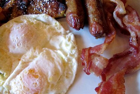 Eggs Bacon Sausage W French Toast On The Side Flickr