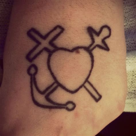 Tattoo Uploaded By Karianne • Faith Hope Love 💖😘 • Tattoodo