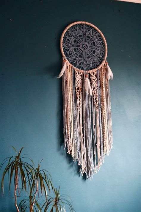 Large Dream Catcher Dream Catcher Wall Hanging Large Etsy