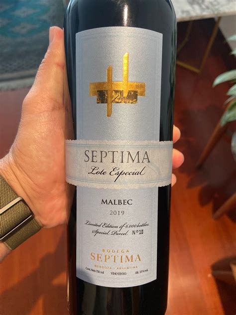 Bodega Septima Malbec Lote Especial Argentina Mendoza