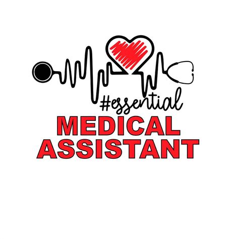 Essential Medical Assistant Svg Nurse Stethoscope Svg Png Inspire Uplift