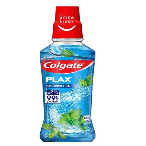 Jual Colgate Plax Mouthwash Peppermint 250 Ml Obat Kumur Shopee