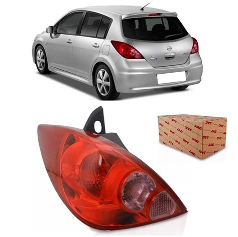 Lanterna Nissan Tiida Hatch Tyc Esquerdo 2008 2009 2010 2011