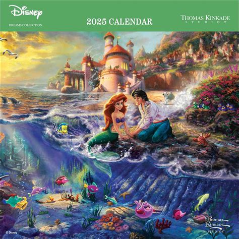 Disney Dreams Collection By Thomas Kinkade Studios 2025 Mini Wall