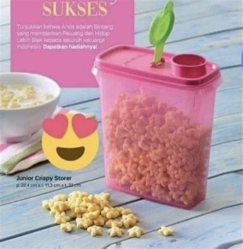 Jual Terjamin Tupperware Crispy Storer Tempat Snack Di Seller Snj Group