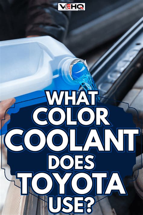 What Color Coolant Does Toyota Use? [Answered]