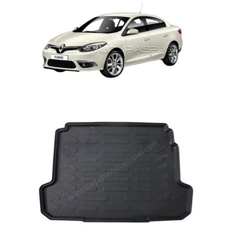 Renault FLUENCE 3D Bagaj Havuzu Ve Havuzlu Paspas