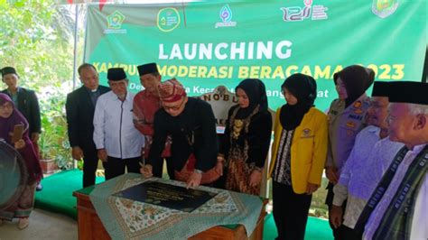 Launching Kampung Moderasi Beragama Di Desa Jayakarta Bengkulu Tengah