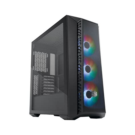 Vỏ Case Cooler Master MasterBox 520 Mesh ARGB Mid Tower Màu Đen