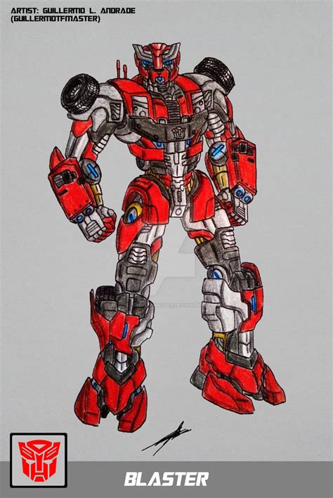 Blaster Transformers Battle Machine By Guillermotfmaster On Deviantart