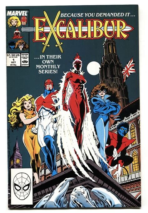 Excalibur 1 1st Issue Marvel Comic Book Comic Books Bronze Age