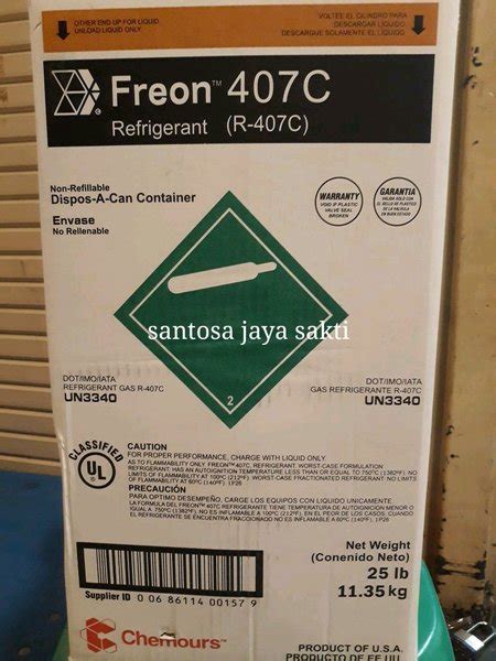 Jual Freon Dupont Chemours R C Made In Usa R Di Lapak Santosa