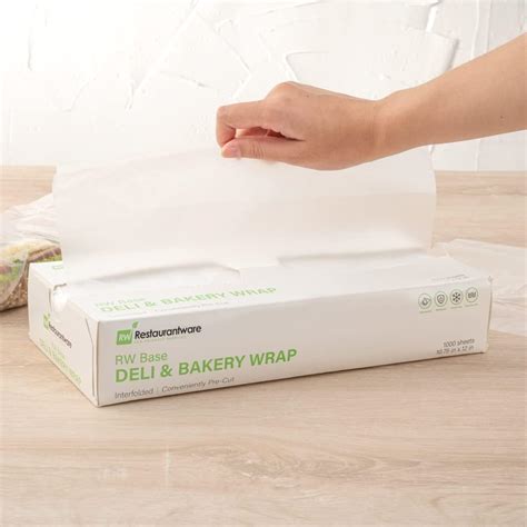 Buy Rw Base 1075 X 12 Inch Plastic Deli Sheets 10000 Interfolded