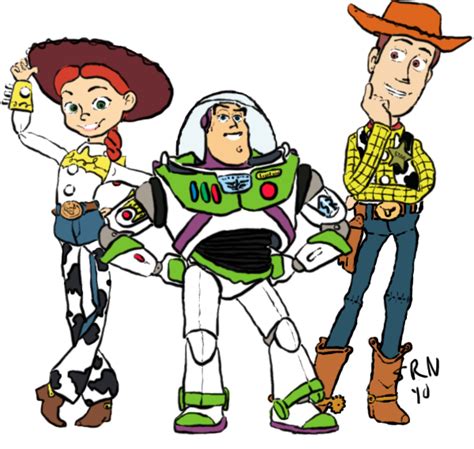 Jessie Buzz Woody by roflbananas on DeviantArt