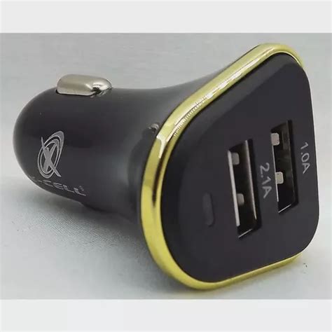 Carregador Veicular X Cell Usb A Entradas Xc V Usb Mercadolivre