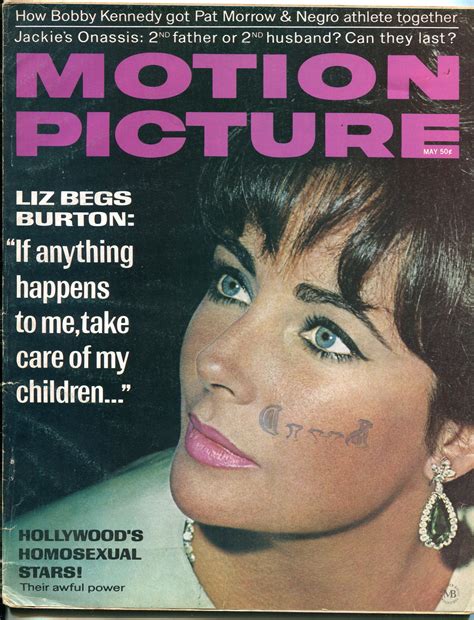 Motion Picture Magazine May 1969 Liz Taylor Jackie Onassis The Beatles 1969 Magazine