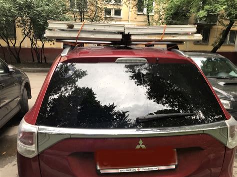 Поперечины аэродинамические INTER для Outlander 3 — Mitsubishi ...