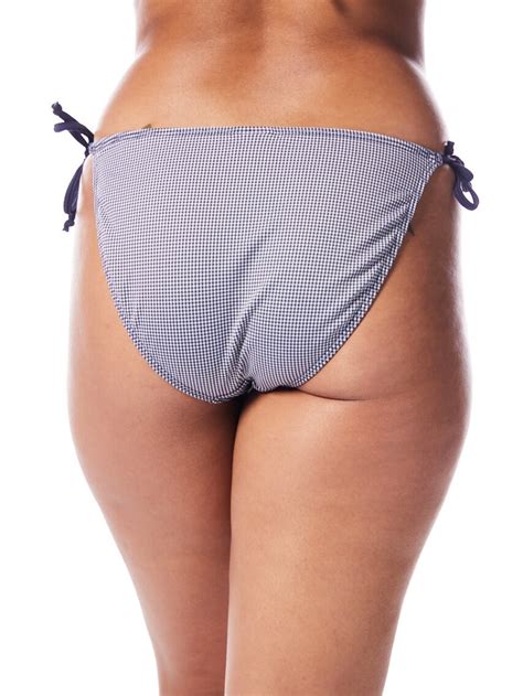 Popina String Bikini Bottom Mini Gingham