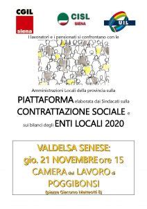 Cgil Cisl Uil Su Contrattazione Sociale E Bilanci Enti Locali Domani L