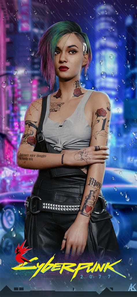 Download Pixel 3 Cyberpunk 2077 Judy Background