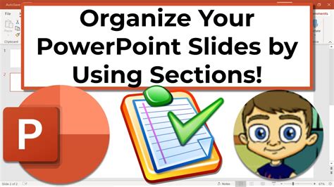 Organizing Your Powerpoint Slides Using Sections