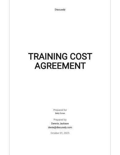 Free 23 Sample Training Agreement Templates In Ms Word Pdf Examples Of