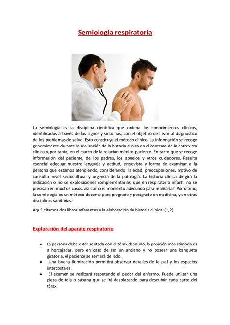 Calaméo Semiología Respiratoria