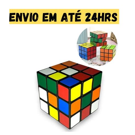 Cubo Mágico Profissional Cube Clássico Original 3x3x3 Shopee Brasil