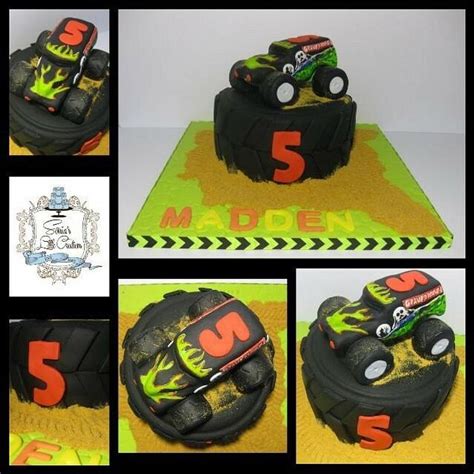 Grave Digger Cake Decorated Cake By Sonias Little Cakesdecor
