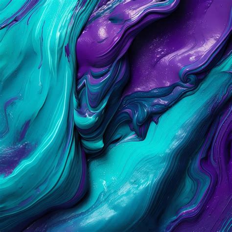 Premium Ai Image Blue And Purple Background