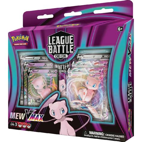 Pokemon League Battle Deck Mew Vmax Deutsch PELAJARAN