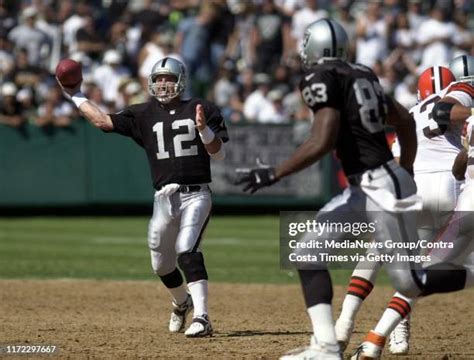 Raider Qb Rich Gannon Photos And Premium High Res Pictures Getty Images