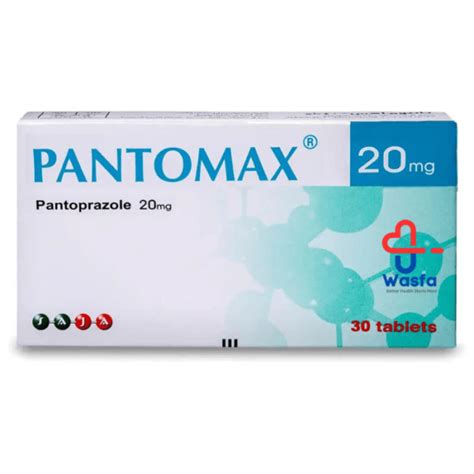 Pantomax 20 Mg Tablet 30pcs Wasfa Pharmacy