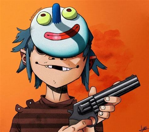 Pin By 🐉 𝒮𝒽𝒾𝓉𝒶𝓇☯𝓇𝒾 🐉 On Gorillaz ♥️ Gorillaz Art Gorillaz Cartoon