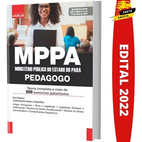 Apostila Concurso Mp Pa Pedagogo Parcelamento Sem Juros